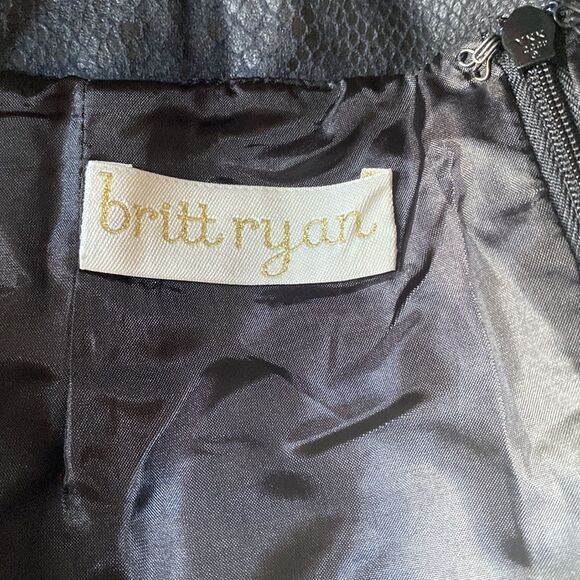 Retro, Britt Ryan, Black, Faux Snake Skin, Mini Skirt - Picture 13 of 16